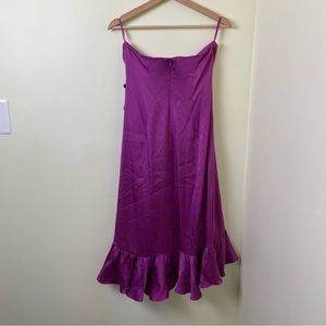 Paradisa Strapless Ruched Maxi Dress Banana